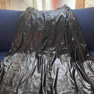 Leather Skirt Plus
